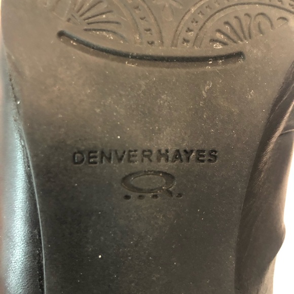 Denver Hayes black leather booties. - Picture 9 of 11